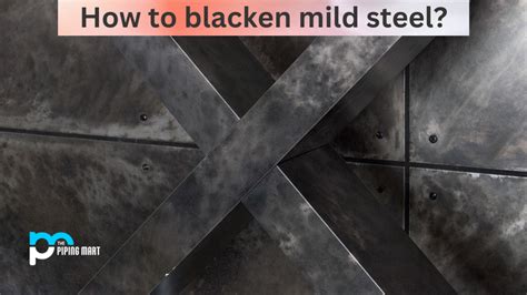 professional cnc machining metal part blacken mild steel|The Ultimate Guide to Steel CNC Machined Parts Black .